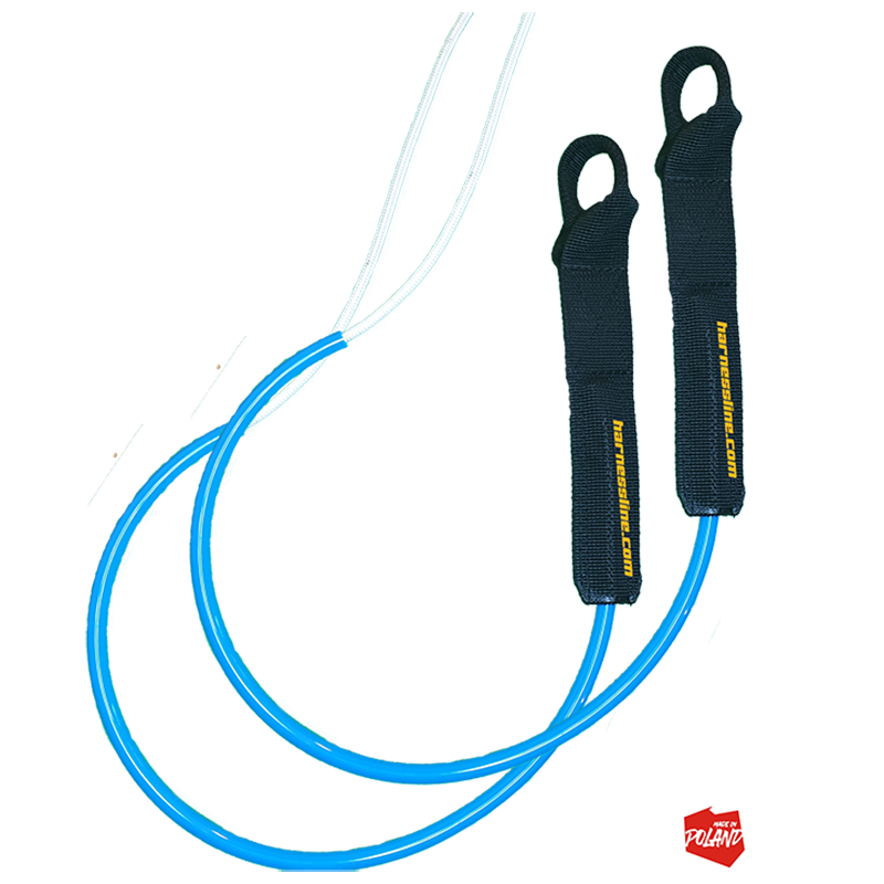 Long Harness lines without clamcleat